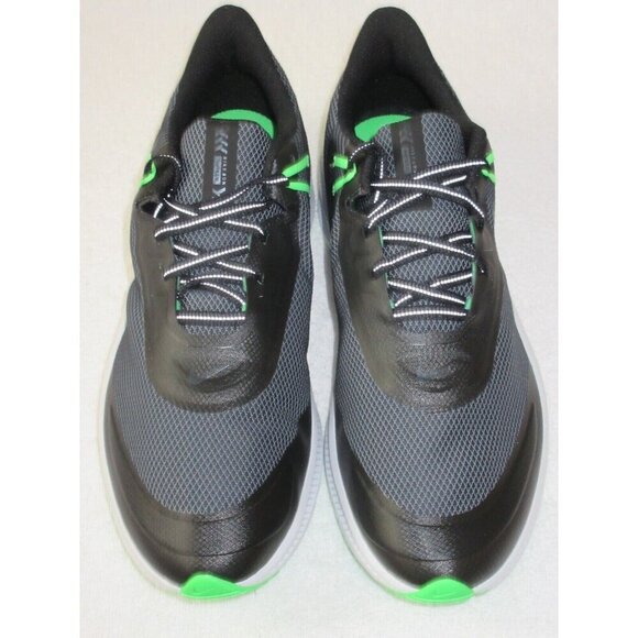 Nike Men's Quest 3 Shield Weatherized Running Shoes Black Grey Green Sizes NIB - Picture 3 of 5